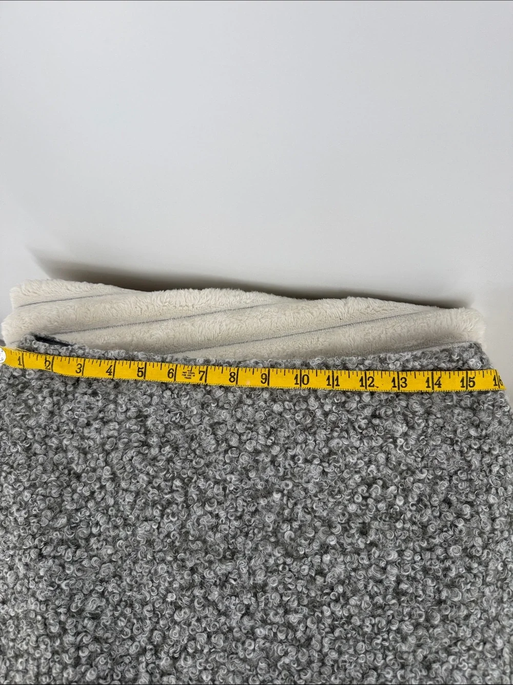 Calvin Klein Bouclé Gray Women's Skirt size 6